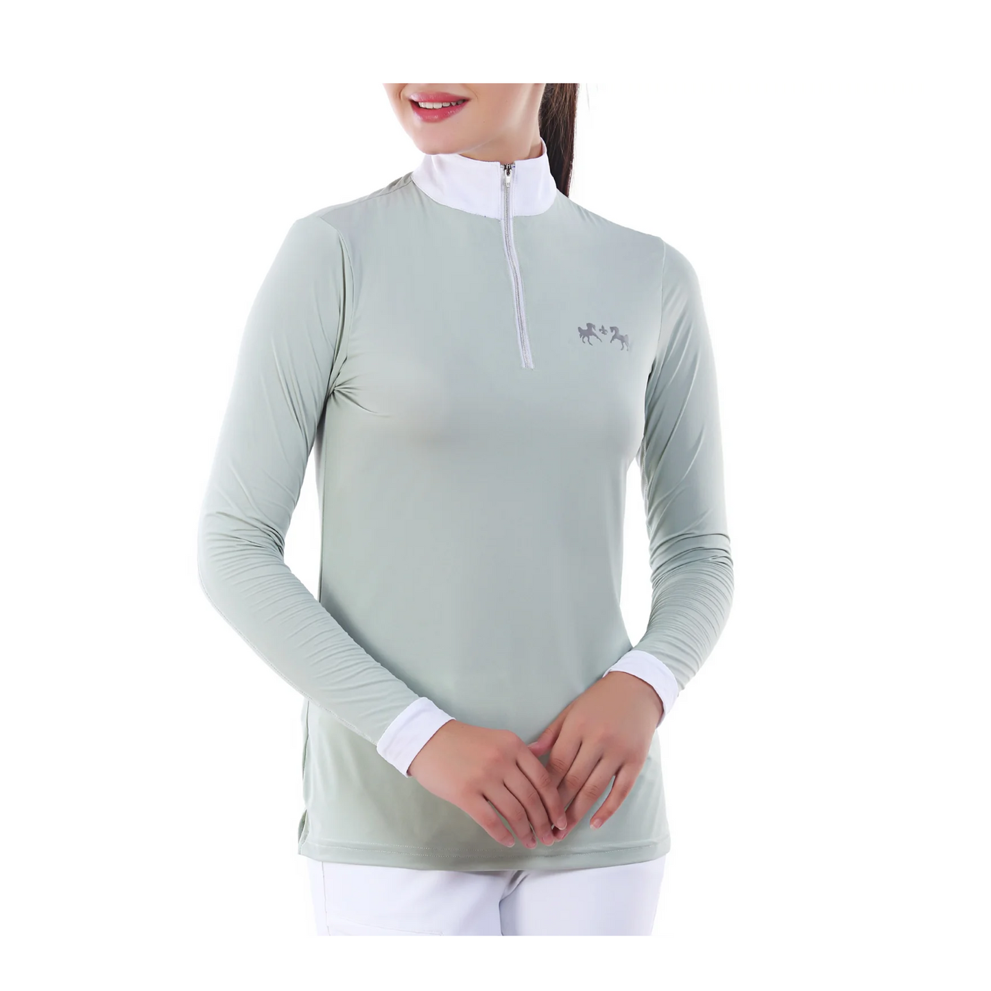 Equine Couture Ladies Icefil Sun Riding Shirt