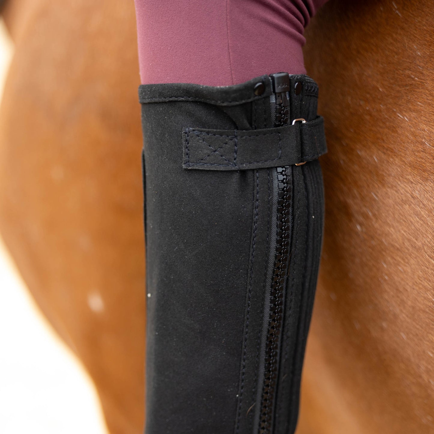 Horze Kids Ribbed Amara Half Chaps