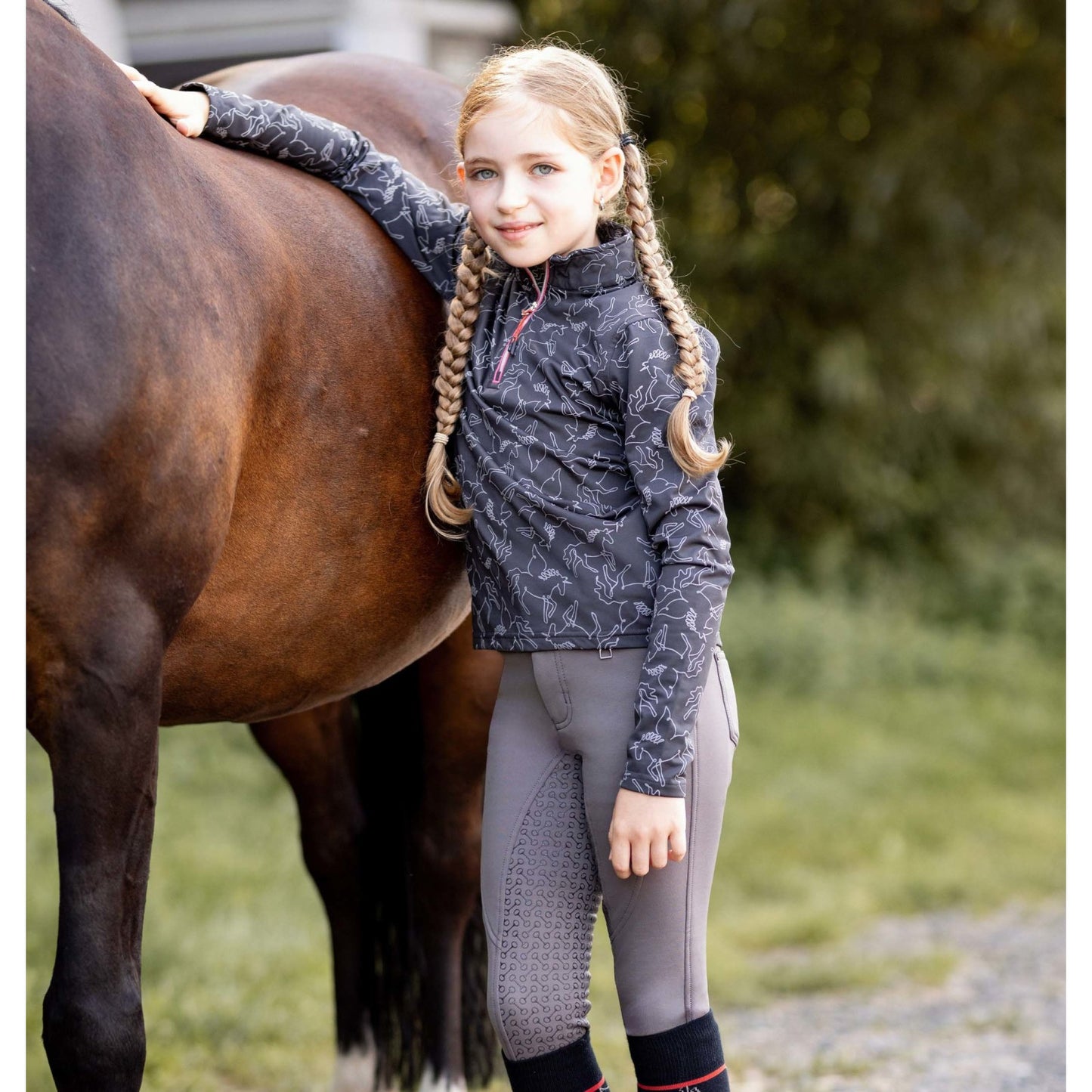 Horze Pegasus Kids Winter Training Shirt