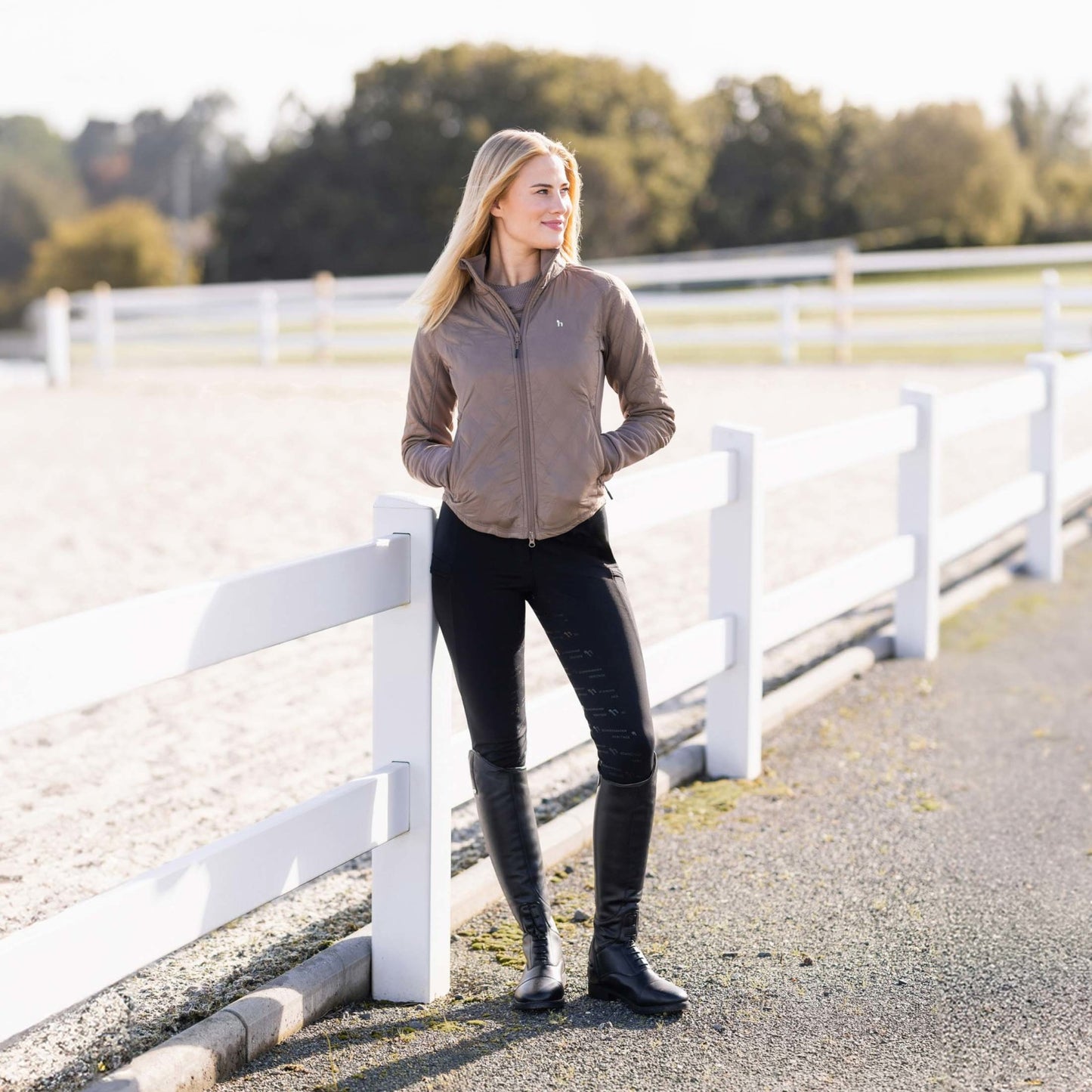 Horze Zoe Womens Lightweight Padded Jacket