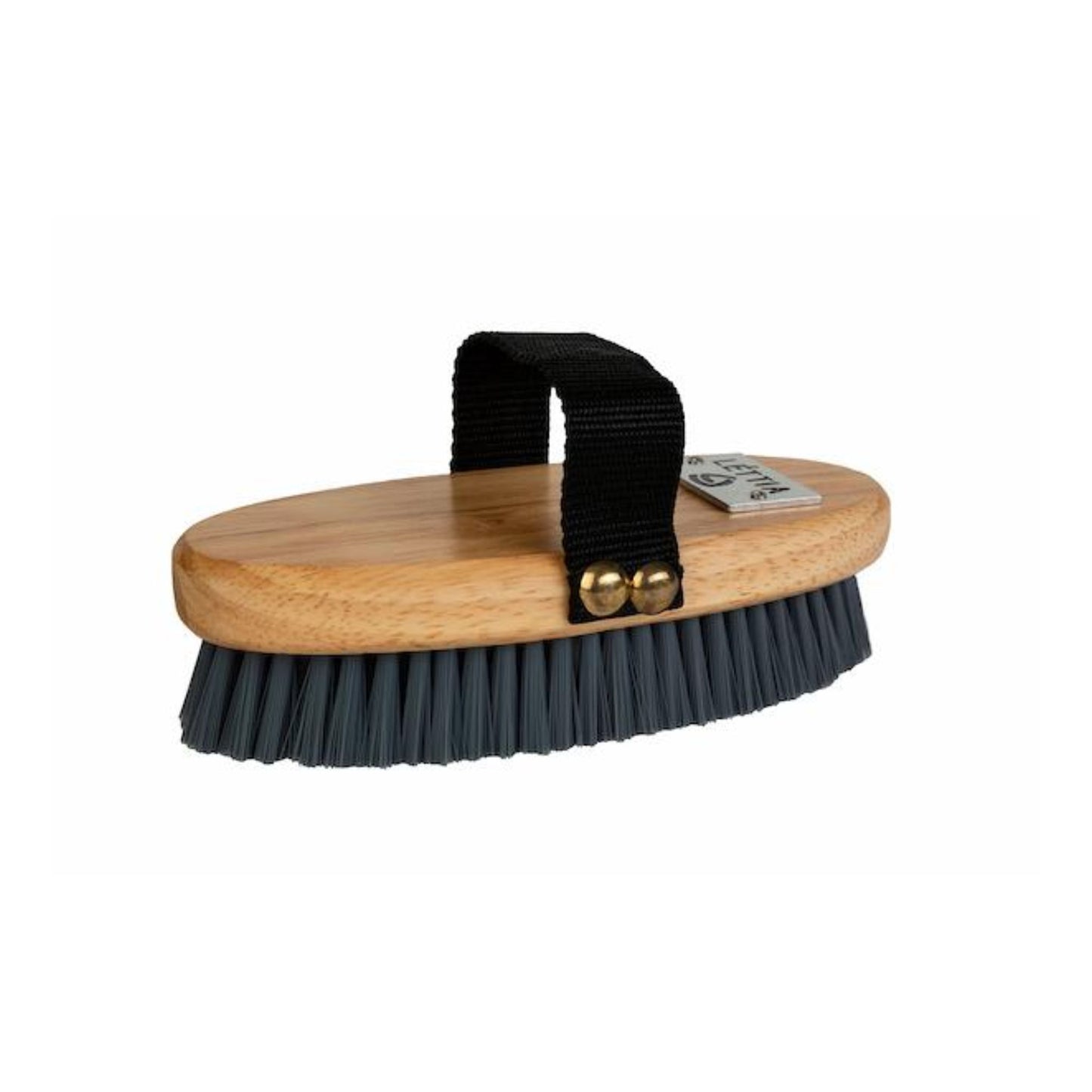Lettia Wood Backed L7 Logo Brush
