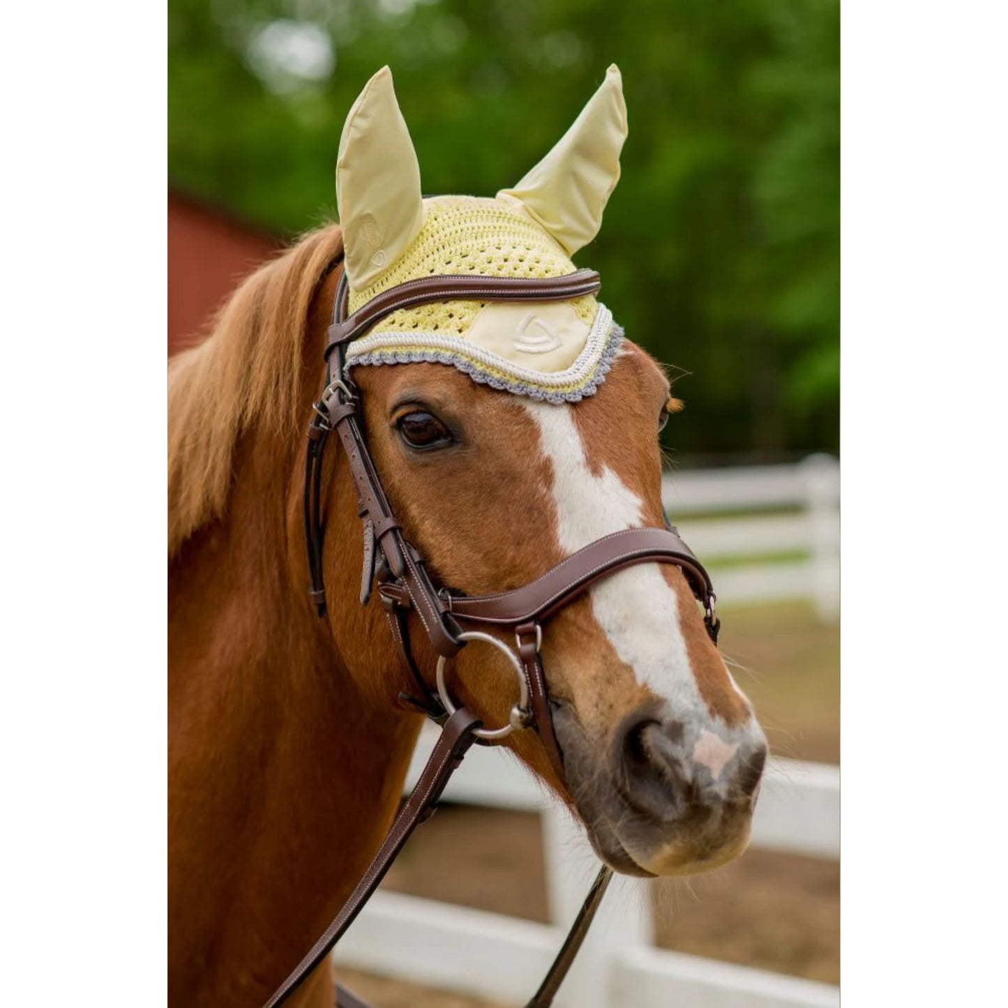 Lettia Shadow Ear Net Fly Bonnet