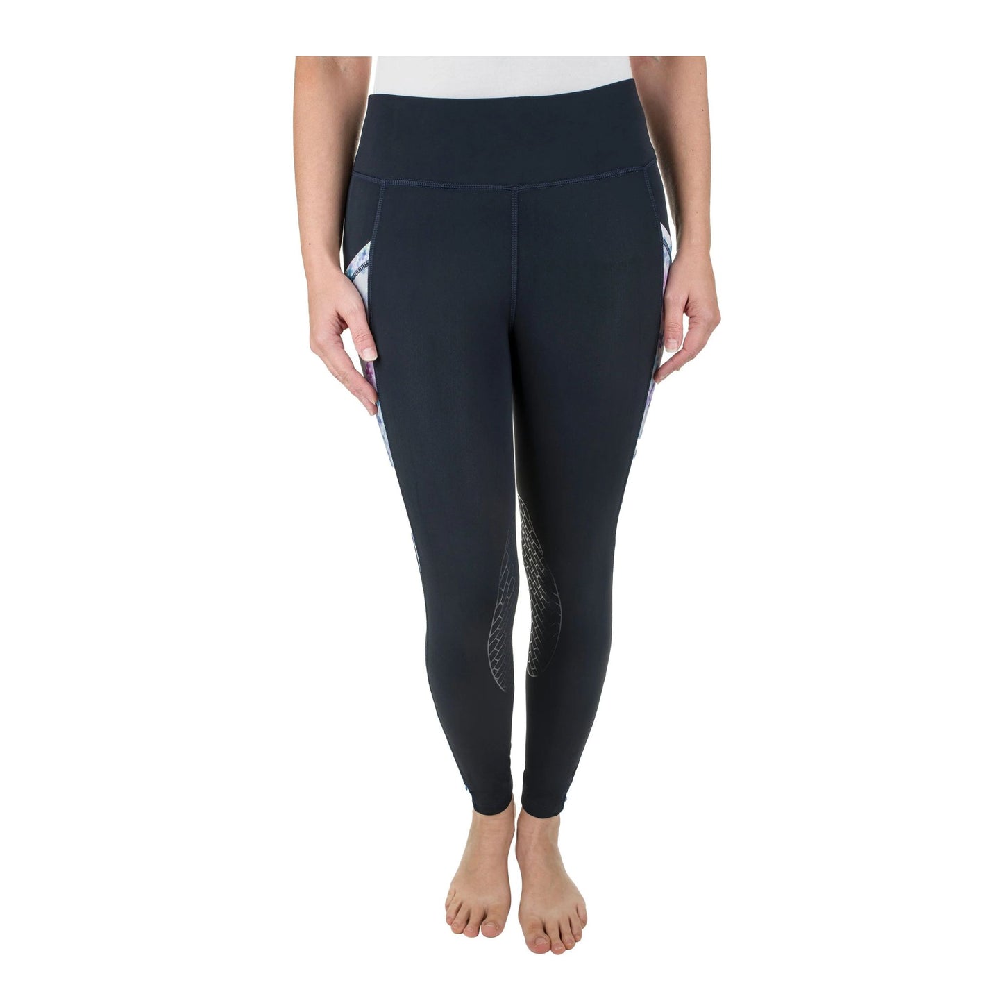 Tuffrider Ladies Minerva 3 Season Printed Knee Patch Tights
