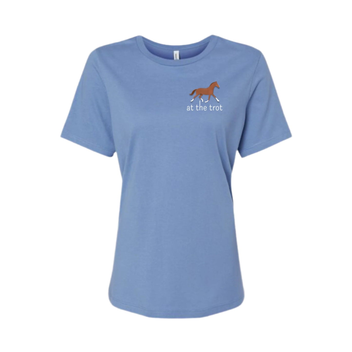 At The Trot ADULT T-shirt, Small Pocket Logo