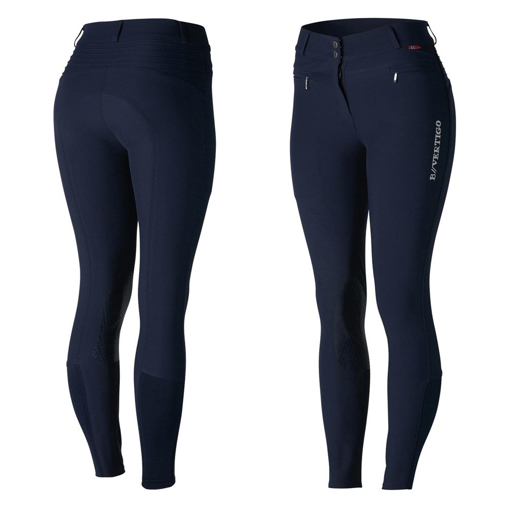 B Vertigo Drea Womens Silicone Knee Patch Breeches