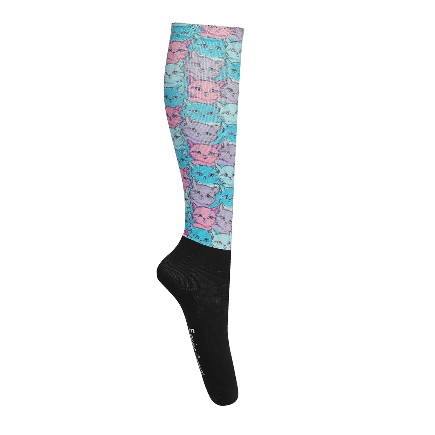 Equine Couture Over-The-Calf Boot Socks - Fun Prints & Cushioned Comfort