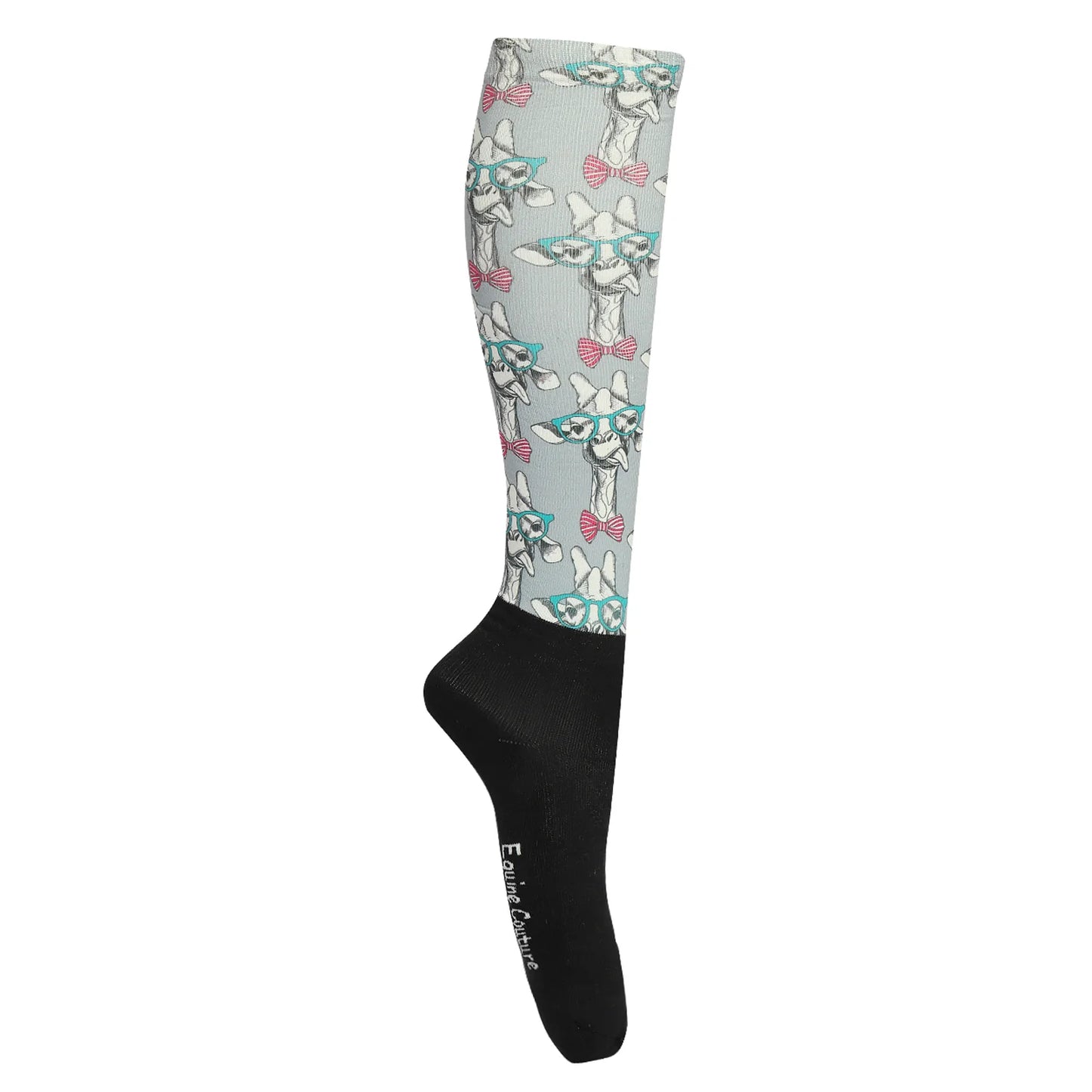 Equine Couture Over-The-Calf Boot Socks - Fun Prints & Cushioned Comfort