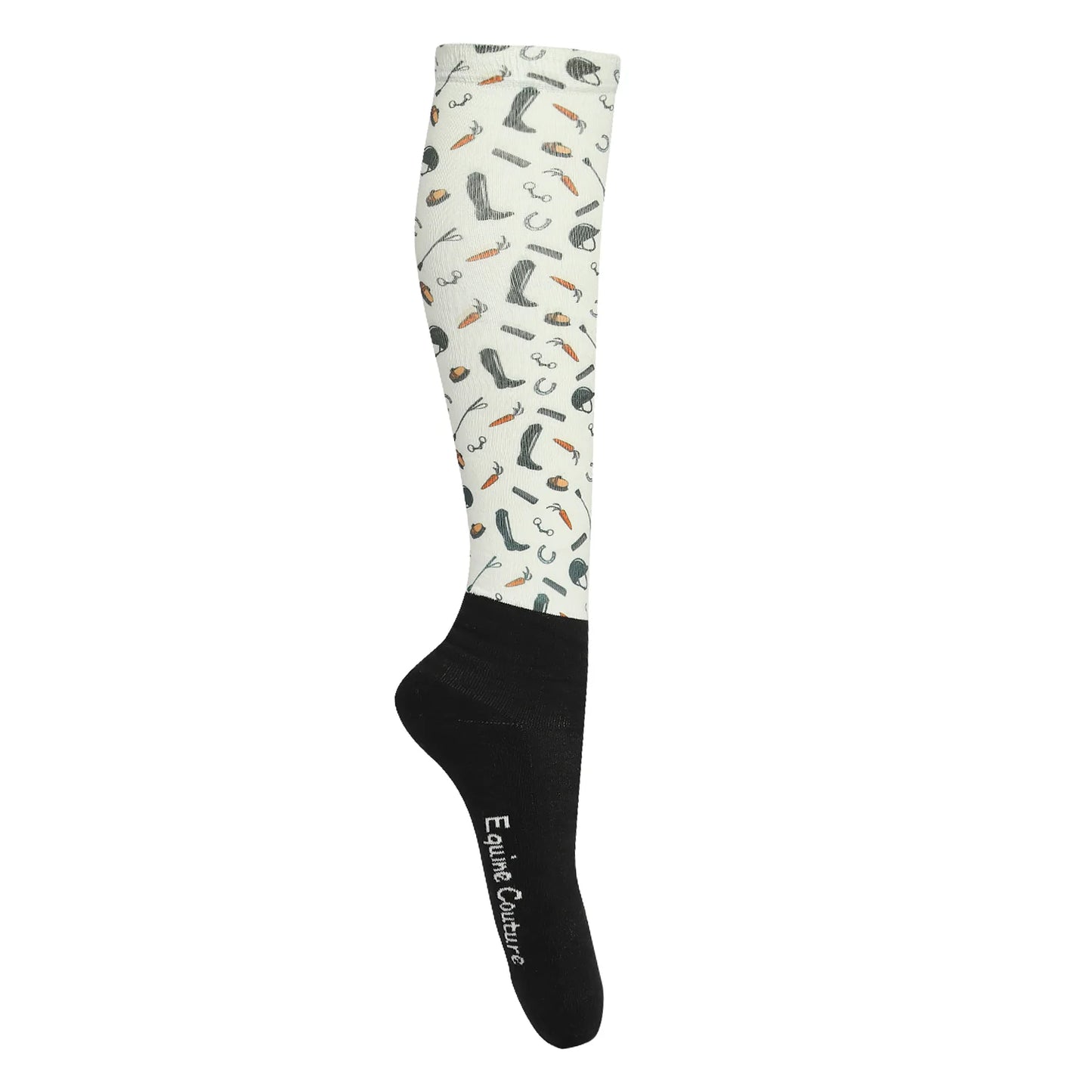 Equine Couture Over-The-Calf Boot Socks - Fun Prints & Cushioned Comfort