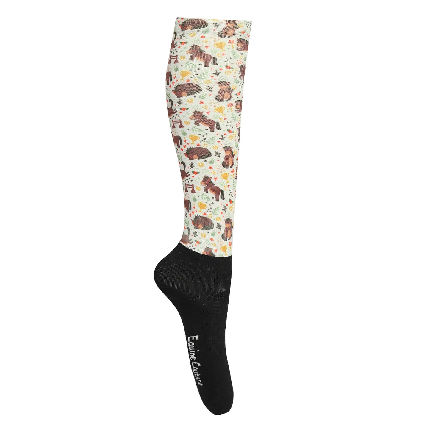 Equine Couture Over-The-Calf Boot Socks - Fun Prints & Cushioned Comfort