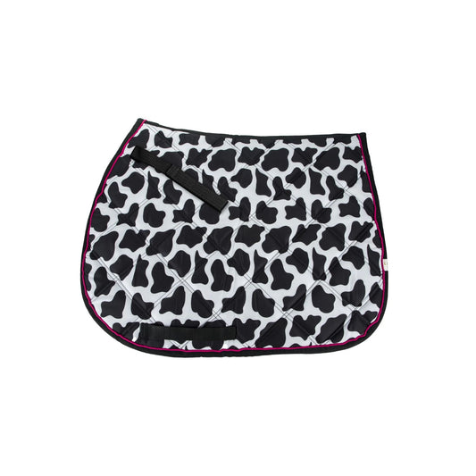 Lettia Cow Print All Purpose Saddle Pad