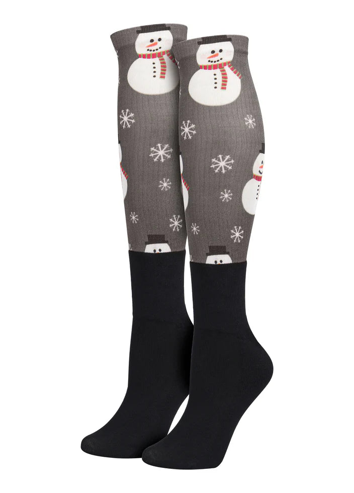Equine Couture Over-The-Calf Boot Socks - Fun Prints & Cushioned Comfort
