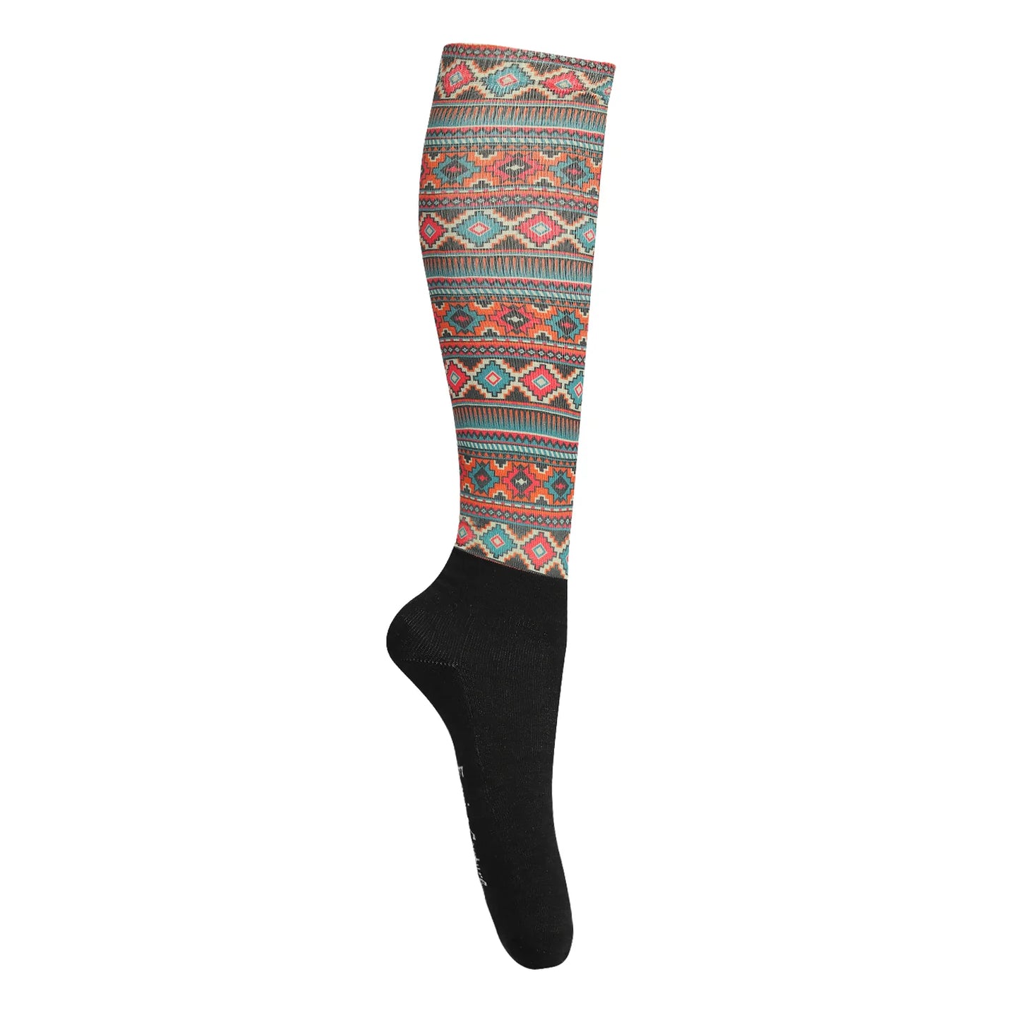 Equine Couture Over-The-Calf Boot Socks - Fun Prints & Cushioned Comfort
