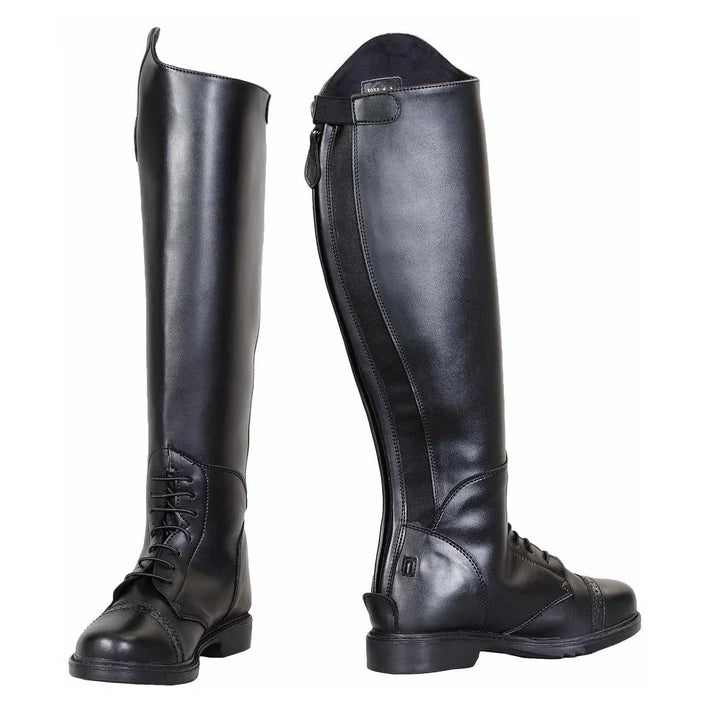 TuffRider Children's Starter Back Zip Field Boots in Synthetic Leather