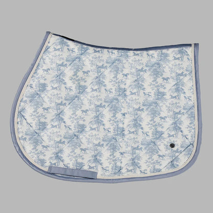 Dapplebay Equestrian Toile Jump Saddle Pad
