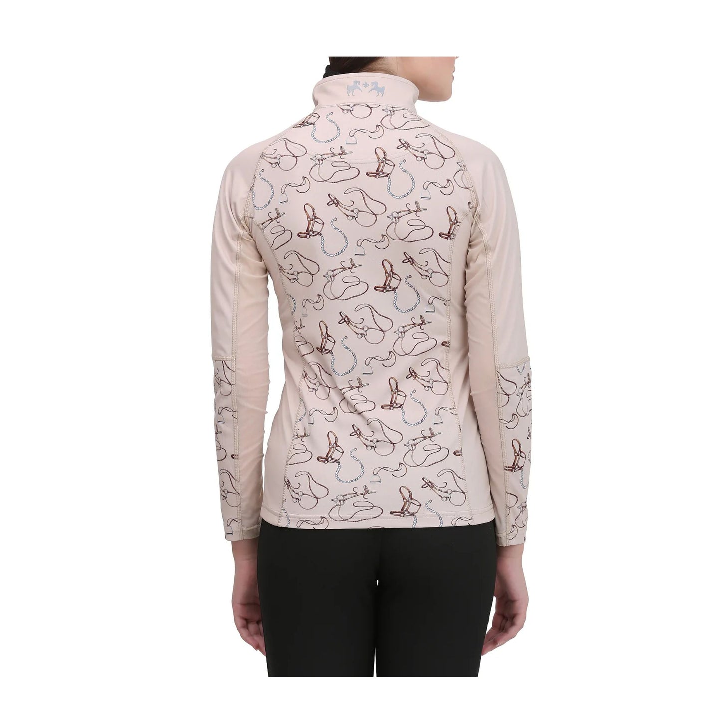 Equine Couture Ladies Printed Long Sleeve Sport Shirt