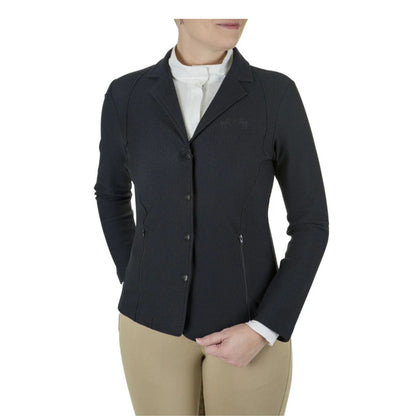 Equine Couture Ladies Equivent Sport Show Coat, Black