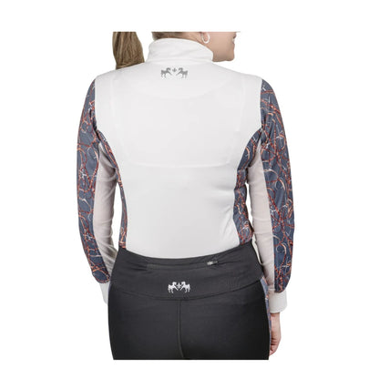 Equine Couture Ladies Printed Long Sleeve Show Shirt