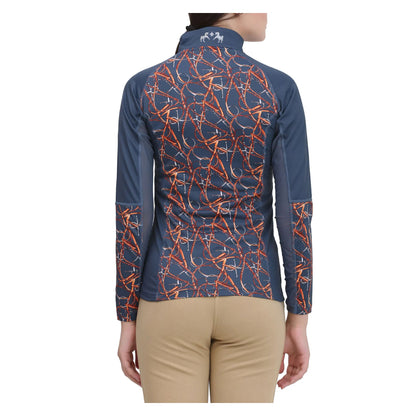 Equine Couture Ladies Printed Long Sleeve Sport Shirt