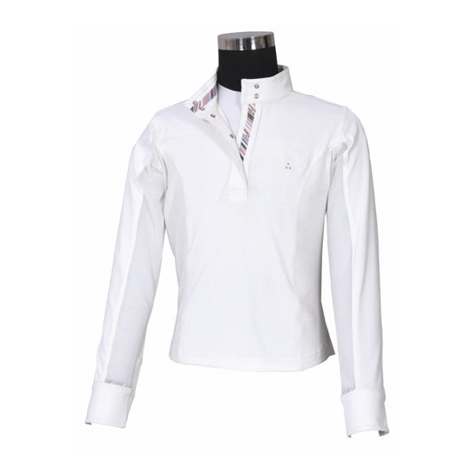 Equine Couture Children's Cara Long Sleeve Show Shirt