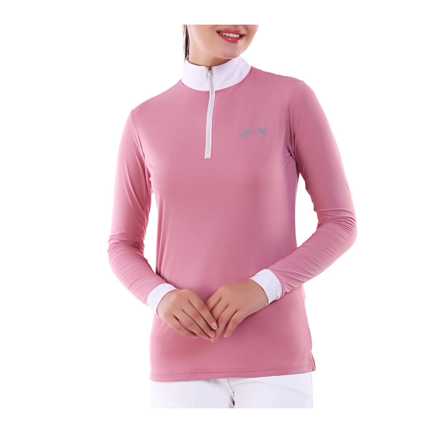 Equine Couture Ladies Icefil Sun Riding Shirt