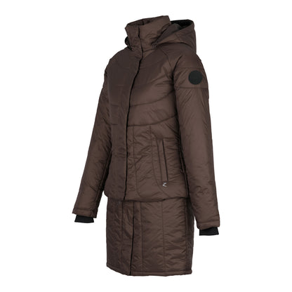 Horze Aurora Womens Padded Parka with Removable Hem