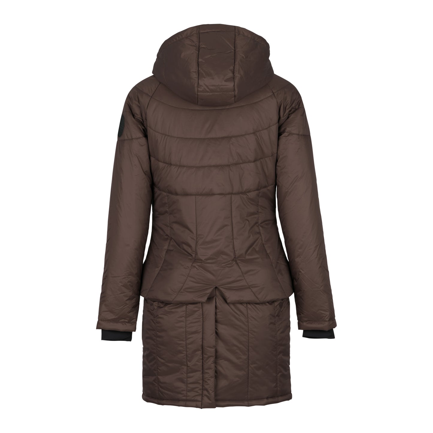 Horze Aurora Womens Padded Parka with Removable Hem