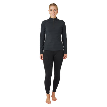 Horze Karla Womens Tech Training Half Zip Shirt