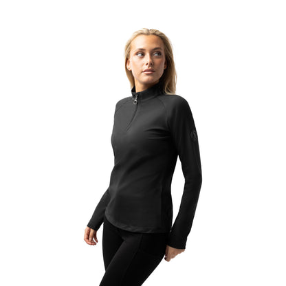 Horze Karla Womens Tech Training Half Zip Shirt