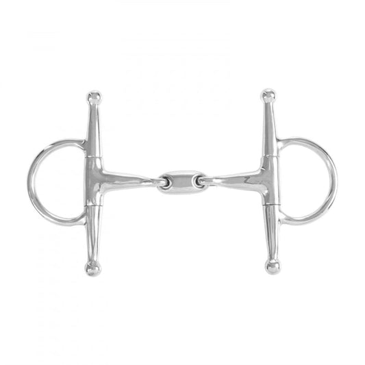 Horze Oval Link Joint Full Cheek Snaffle Bit