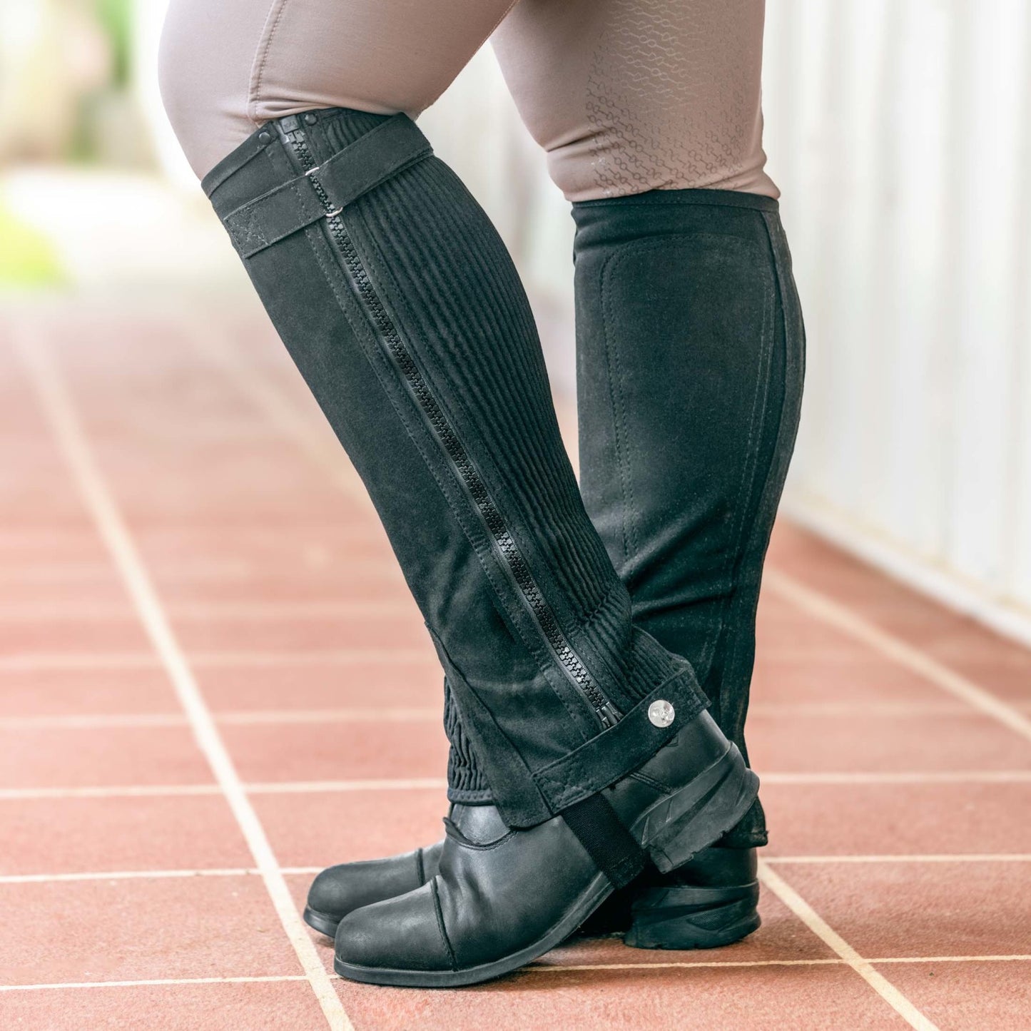 Horze Ribbed Amara Half Chaps