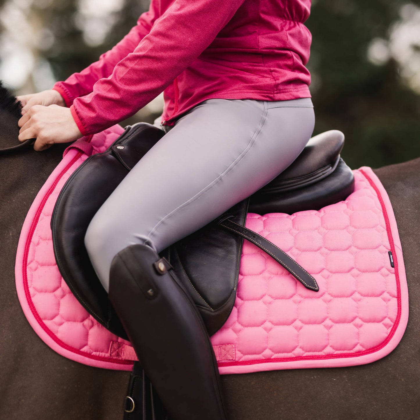 Horze Rose Tonique Jump Saddle Pad