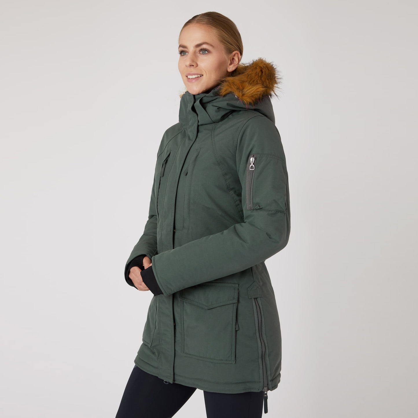 Horze Womens Brooke Long Parka Jacket