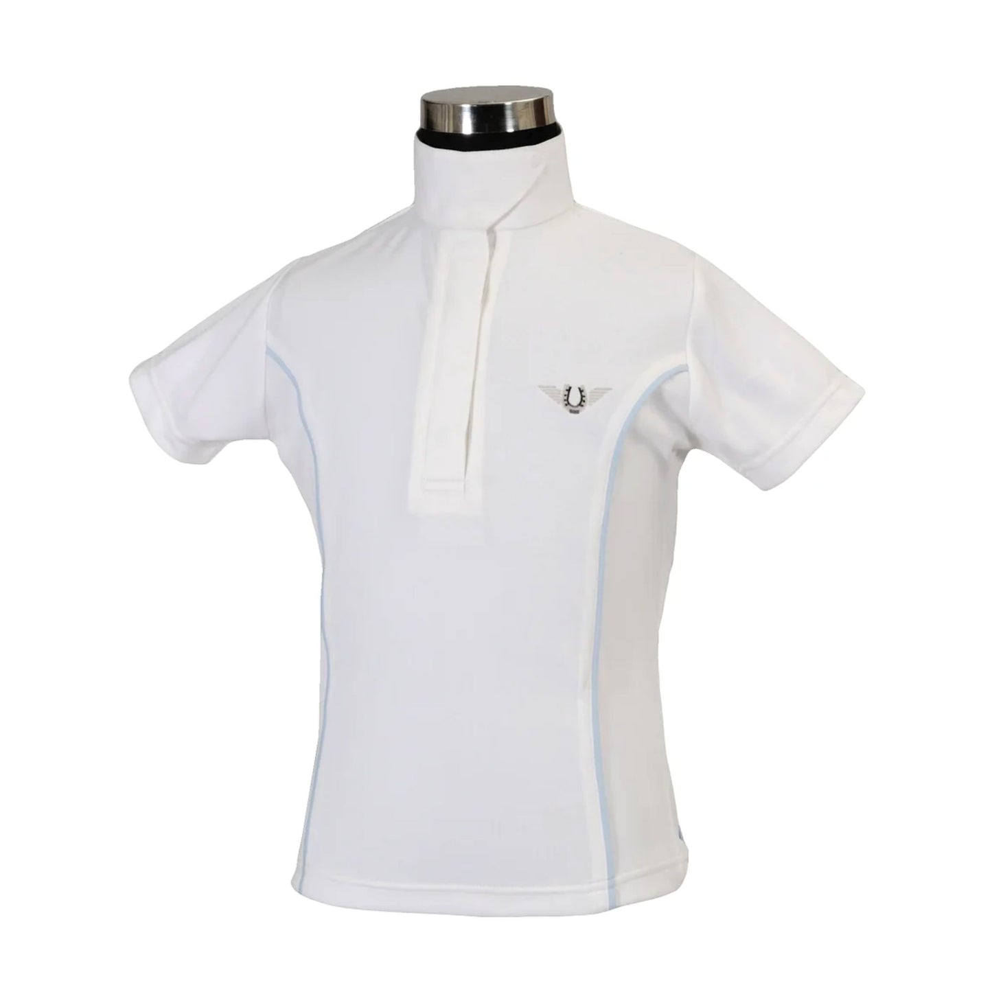 TuffRider Children's Kirby Kwik Dry Short Sleeve Show Shirt
