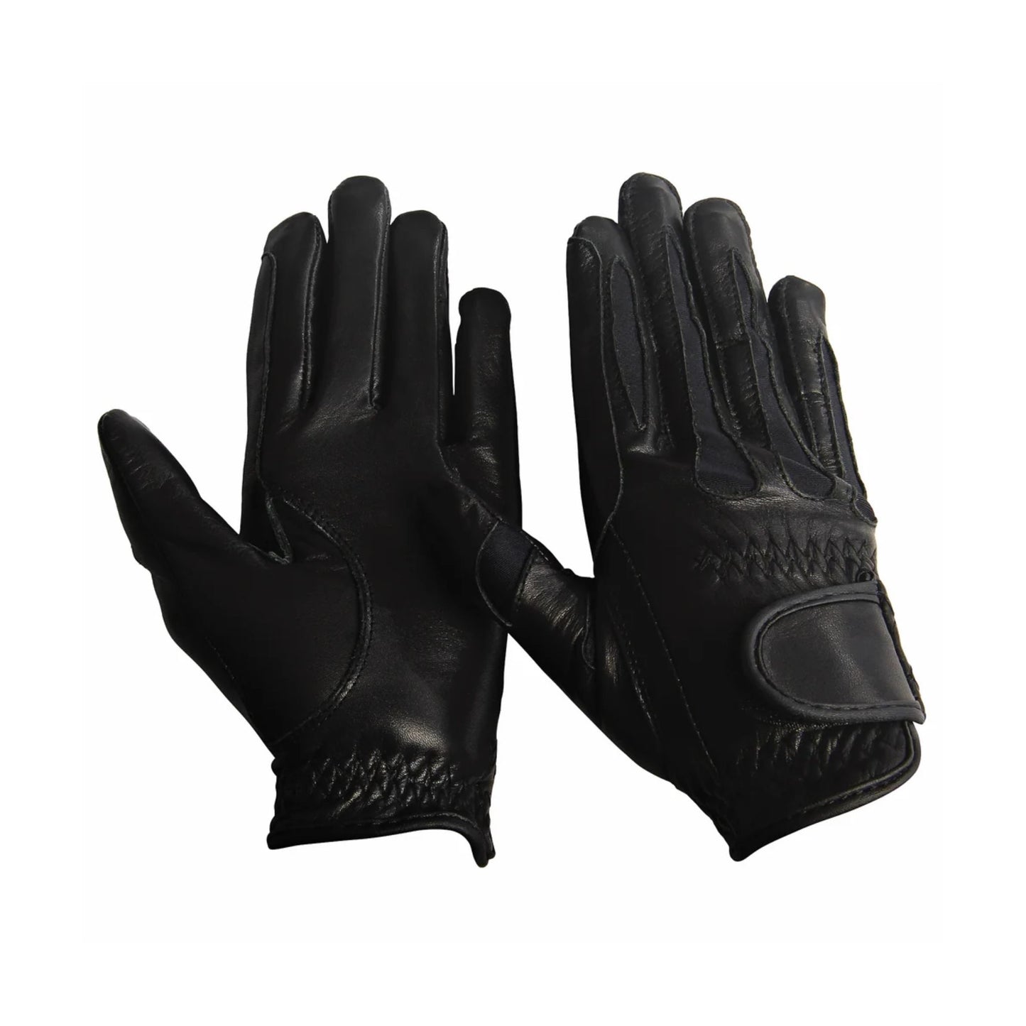 TuffRider Children's Stretch Leather Riding Gloves