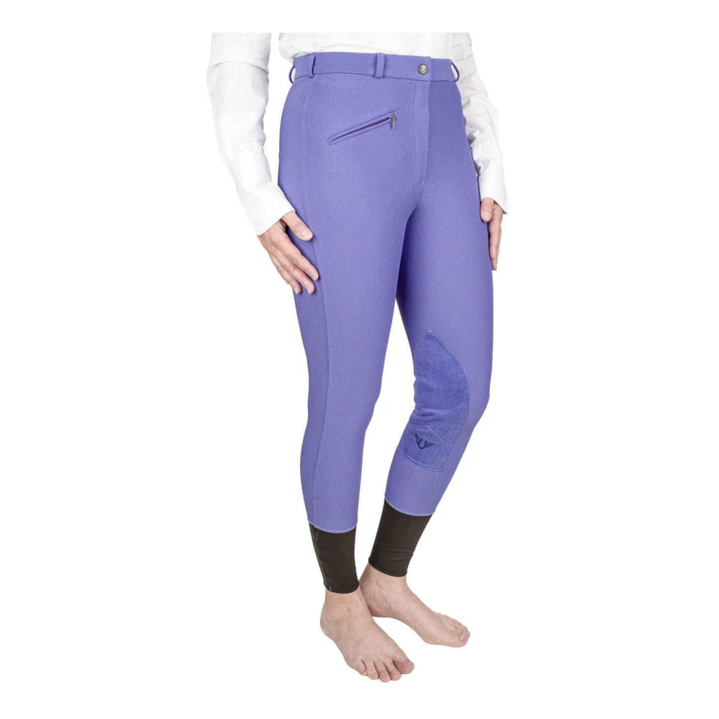 TuffRider Ladies Ribb Knee Patch Breeches