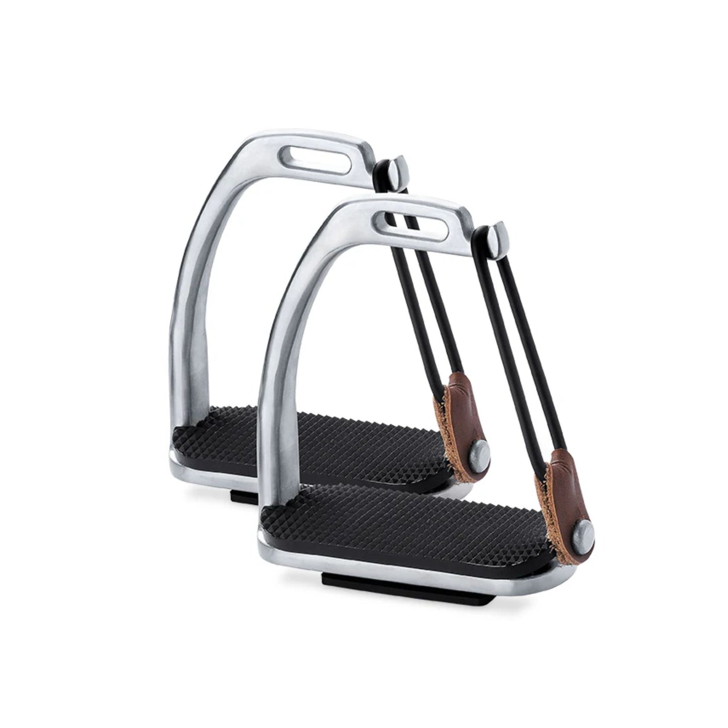 TuffRider Stainless Steel Peacock Safety Stirrups