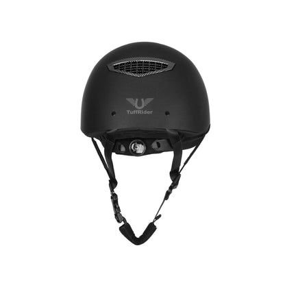 TuffRider Starter Helmet Carbon Fiber Print Grill