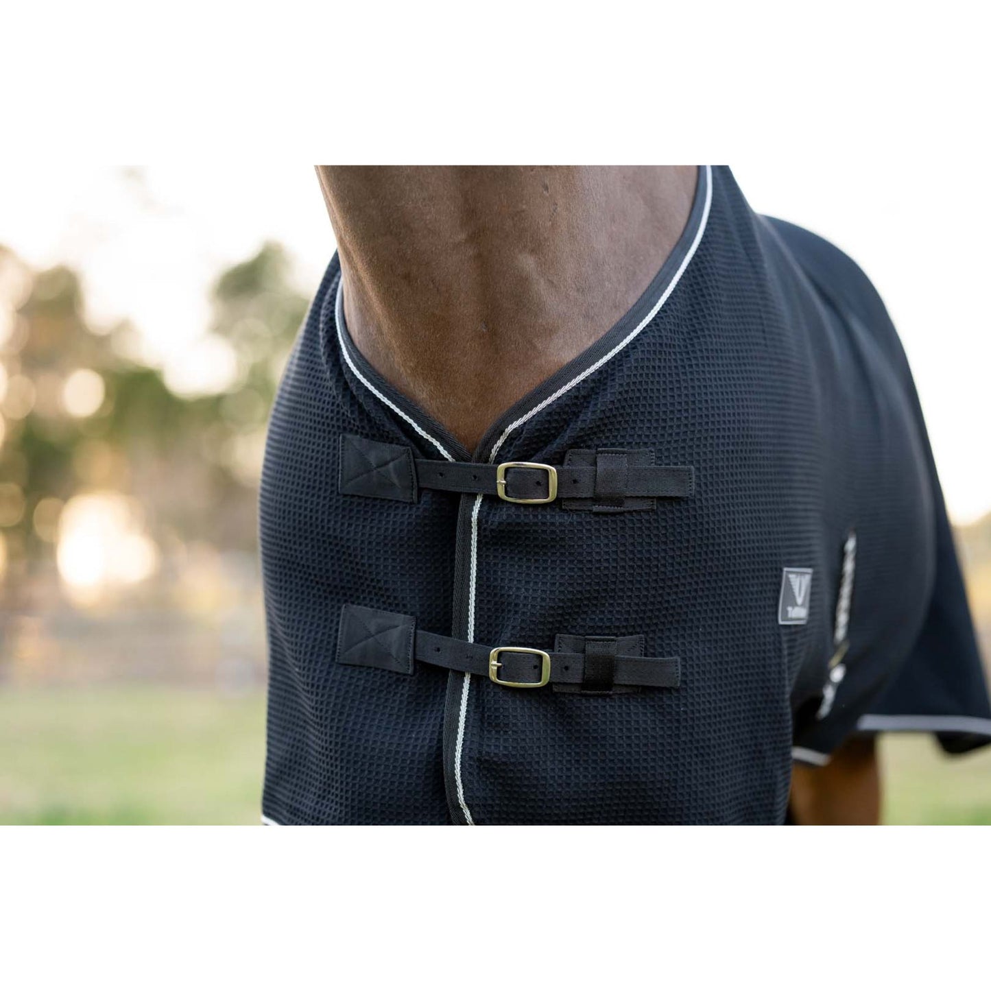 TuffRider Waffle Weave Cooler Standard Neck