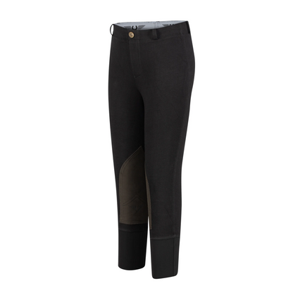 Tuffrider Children's Cotton Pull-On Knee Patch Breeches