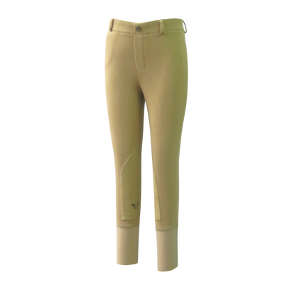 Tuffrider Children's Cotton Pull-On Knee Patch Breeches