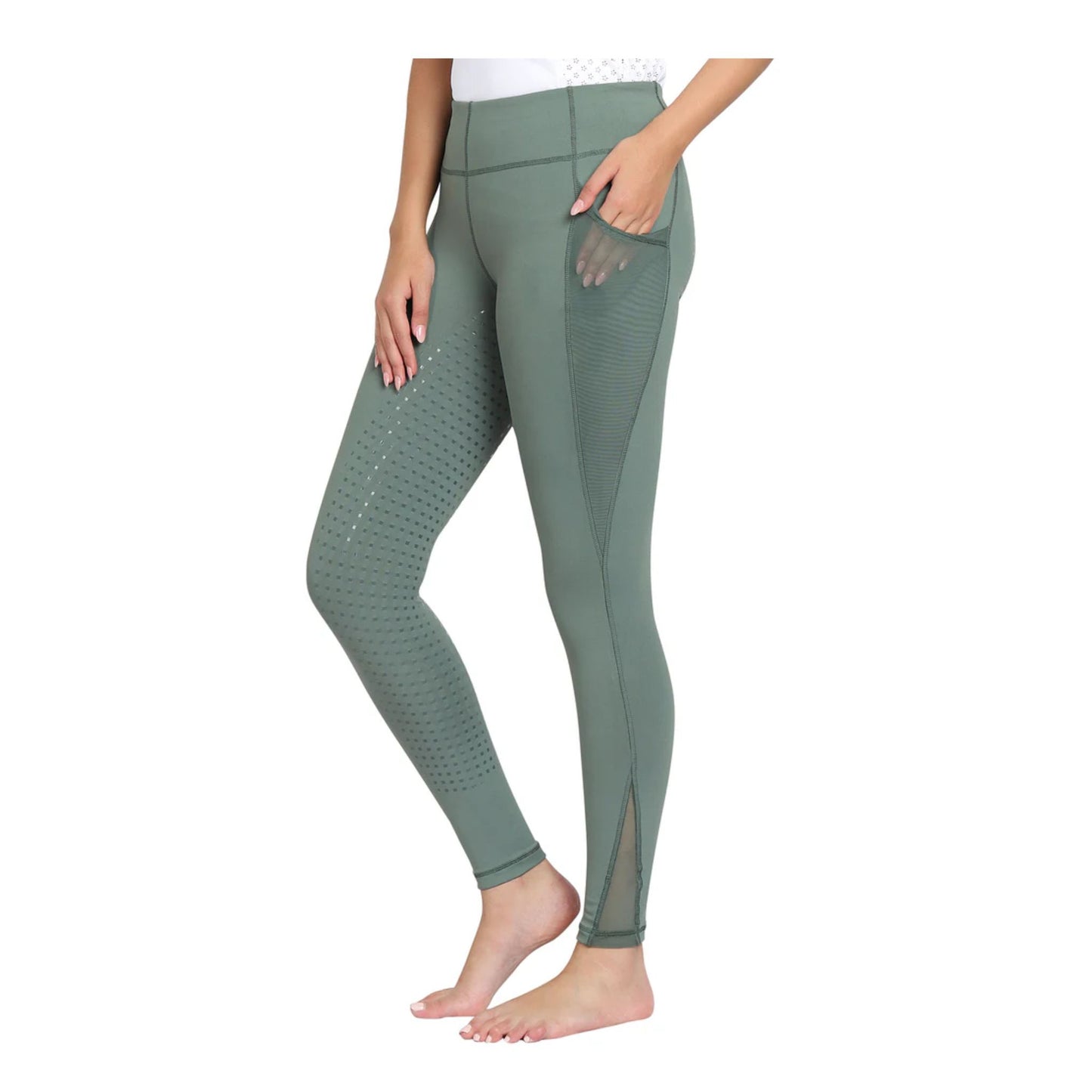 Tuffrider Ladies Minerva Equicool Full Seat Tights