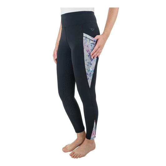 Tuffrider Ladies Minerva 3 Season Printed Full Seat Riding Tights