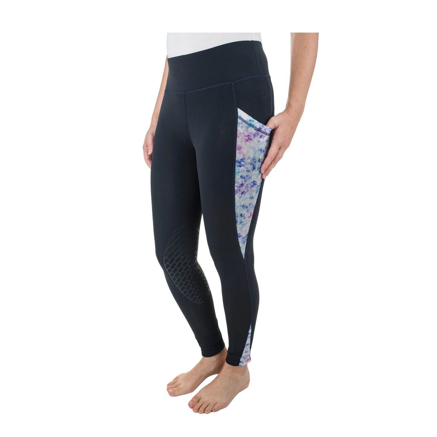 Tuffrider Ladies Minerva 3 Season Printed Knee Patch Tights