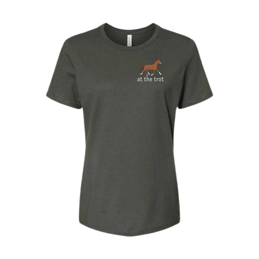 At The Trot ADULT T-shirt, Small Pocket Logo