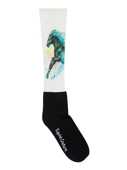 Equine Couture Printed Boot Socks