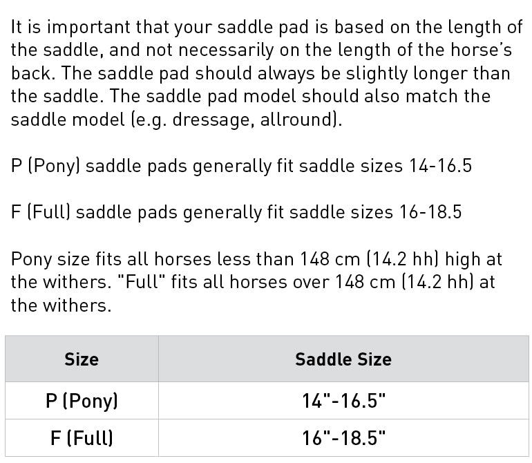 Horze Physical Sophistication All Purpose Saddle Pad