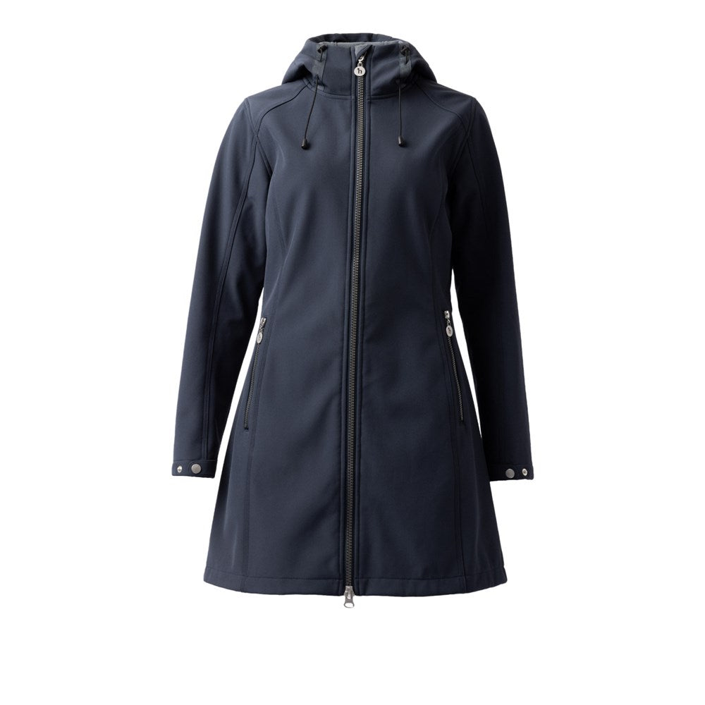 Horze Anna Womens Softshell Riding Jacket, Ink Navy