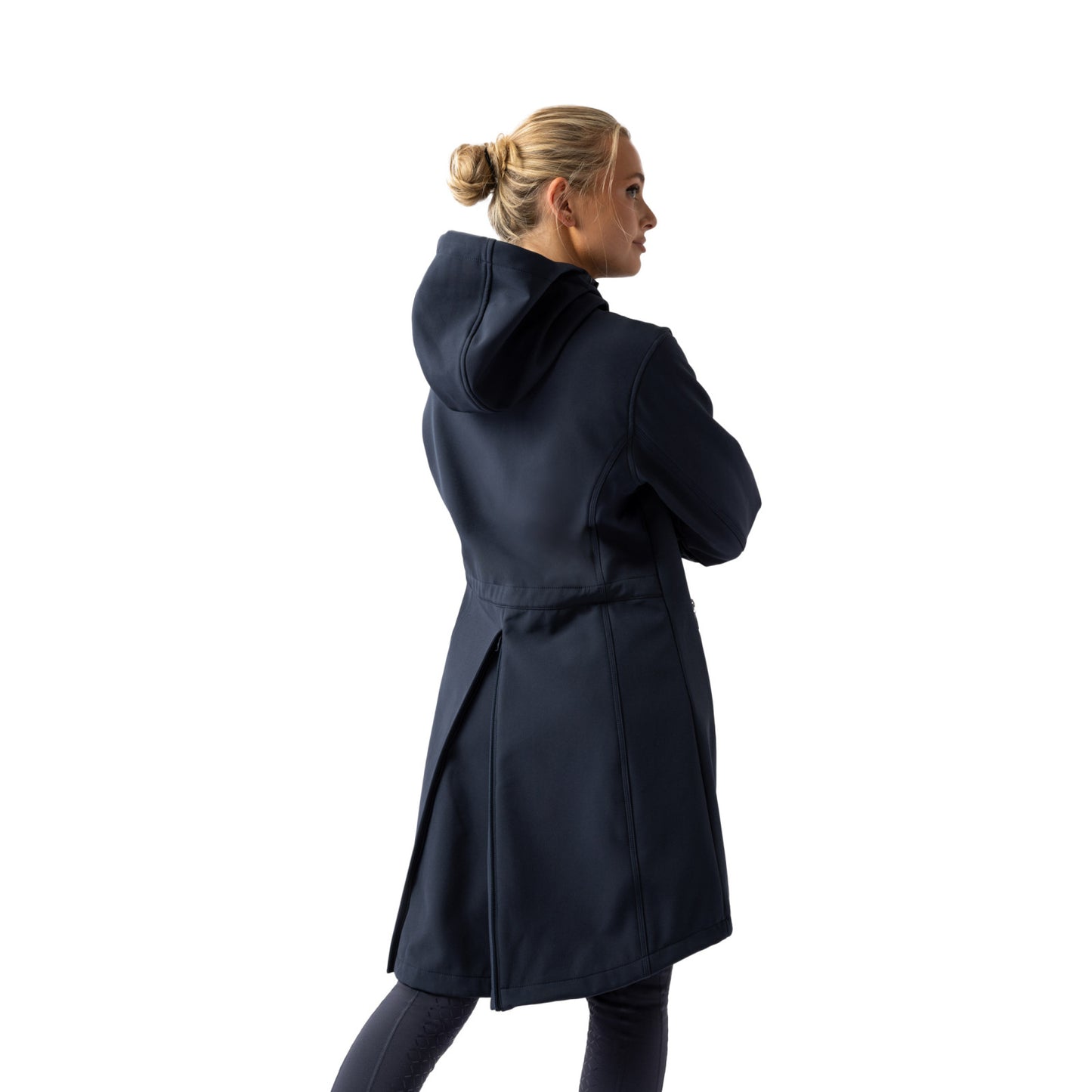 Horze Anna Womens Softshell Riding Jacket, Ink Navy