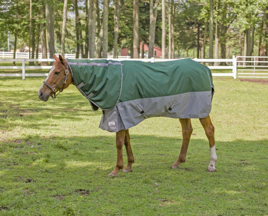 TuffRider Bonum 1200D Medium Weight Detachable Neck Turnout Blanket w/ 200GSM of Fill