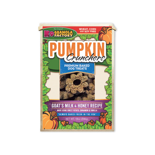 K9 Granola Factory Coconut Crunchers Goat's Milk & Honey Horse Treats